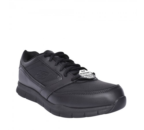 7s Skechers 77156EC-BLK Nampa Work Relaxed fit - total-black